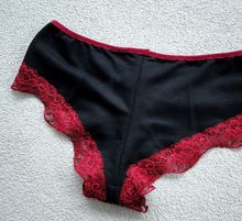 underwear black and red