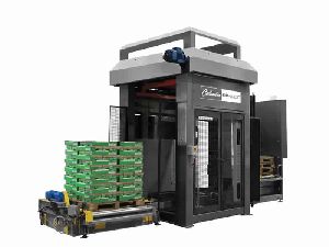 High level palletizer from Columbia Machine