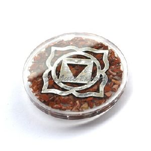 Root Chakra Orgone Coaster