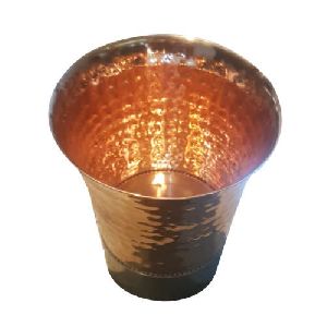 Wide Mouth Copper Tumbler