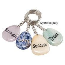 Multi Color Engraved Keychain