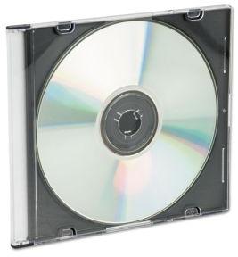 Polished Polystyrene CD & DVD Case, Shape : Round