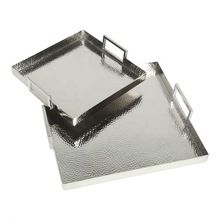 Square  Metal Serving Tray