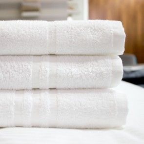 Da Vincei White Cotton Hand Towels