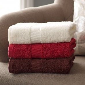 Dark Multi Cotton Bath Towels