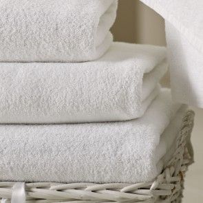 Dwarf White Cotton Bath Towel