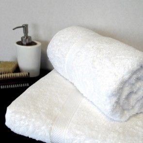 Grand White Cotton Hand Towels