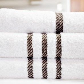 White Brownie Cotton Hand Towels