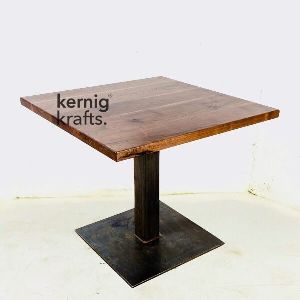 CAFETERIA STEEL BASE TABLE