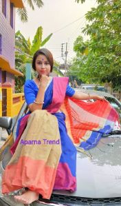 Aparna Trend Cotton Silk Mahapar, Feature : Easy Wash