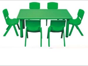 Rectangular Play School Table