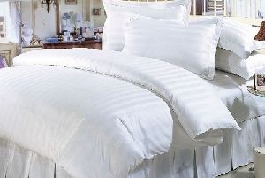 Hotel Striped Bedsheet