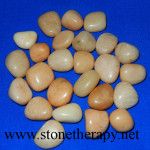 Cream Moonstone Tumble Stones