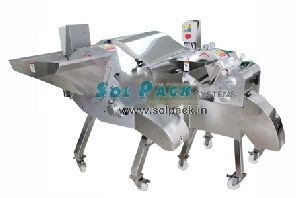 Large-scale fruit dicing machine