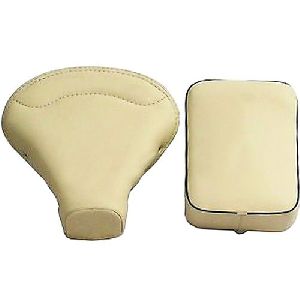 Vespa VBB VBA 125 150 Front And Rear Seat Off White