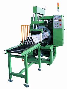 PVC pipe wrapping machine