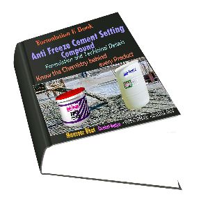 Anti Freeze Cement Setting Admixtures