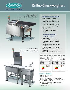 on line check weigher