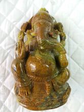 Agate Ganesha Figure