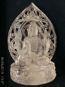 Crystal Budda Figure