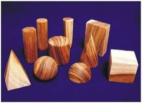 Geometrical Set, Wooden