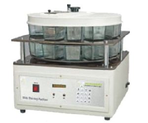 Microprocessor Controlled Slide Staining Machine