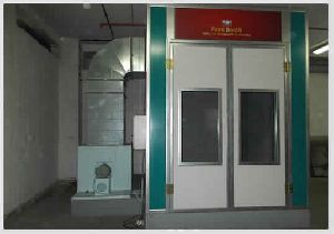 Two Wheeler Paint Booth