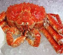 frozen king crab