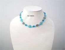Short Glass Length Handcrafted Necklace