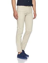 Mens Straight Fit Trousers