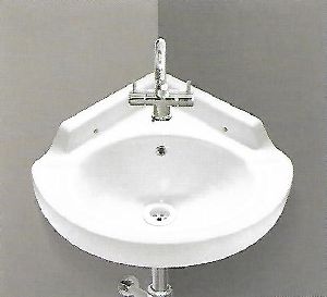 Corner Wash Basin