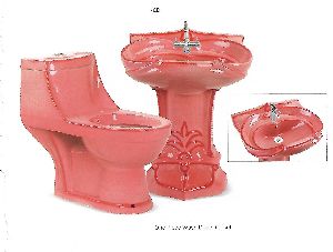 rustic pedestal wash basin