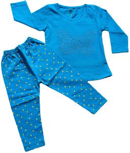 Kids Stone Butterfly Top Pant Set