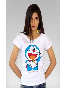 Doraemon Painted T-Shirt