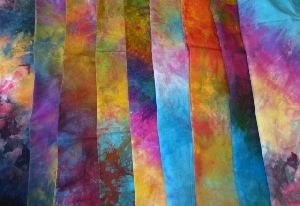 Multicolor Dyed Fabric