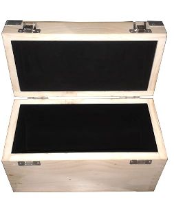 wooden instrument box