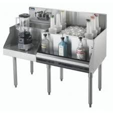 Stainless Steel Cocktail Station