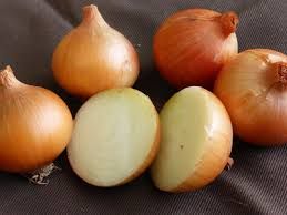 fresh yellow onion