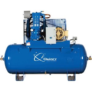 Quincy QP MAX Pressure-Lubricated Reciprocating Air Compressor 10 HP, 230 Volt/3 Phase