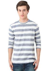 Mens Fancy Striped T-Shirt