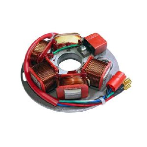 Electronic Stator Plate 12 Volt 120W Vespa PX / PE / EFL / Disc Red