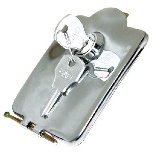 Lambretta Flap Locking Fuel Tank Lock Chrome Plated With 2 Keys