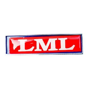 Vespa PX LML Red Horncast Badge / Emblem
