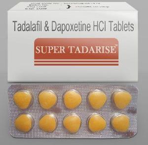 Super Tadarise Tadalafil Dapoxetine tablet