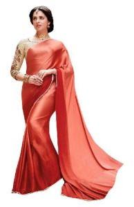 Satin Saree