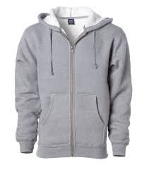 Grey Hooded Sweatshirt
