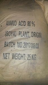 Amino Acid 80% ( Soya Protien Base Powder)