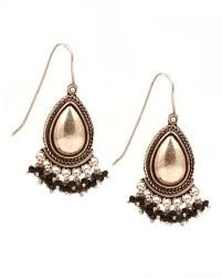 designer silver earrings