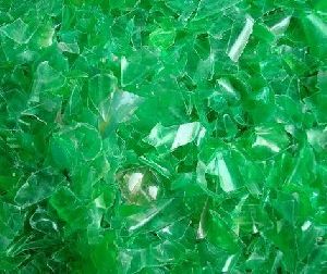 Hot Washed Green PET Flakes