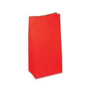 Red Grocery Paper Bags